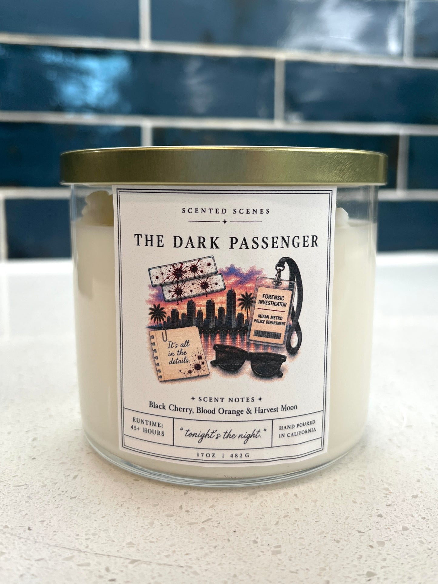 The Dark Passenger - 3 Wick Candle